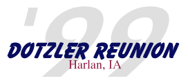 Dotzler Reunion 99; Harlan, IA